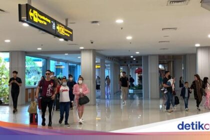 H-2 Lebaran, Suasana Bandara I Gusti Ngurah Rai Masih Landai