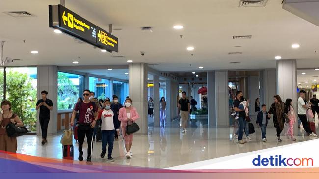 H-2 Lebaran, Suasana Bandara I Gusti Ngurah Rai Masih Landai