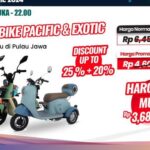 Wow! Cuma di Transmart Fat Day Sale Beli Sepeda Listrik Hemat Rp 2,7 Jutaan