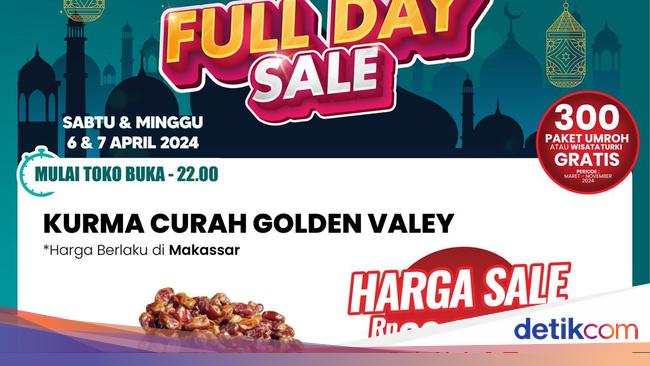 Mumpung Masih Ramadan, Beli Kurma di Transmart Paunchy Day Sale Cuma Rp 30 Ribuan