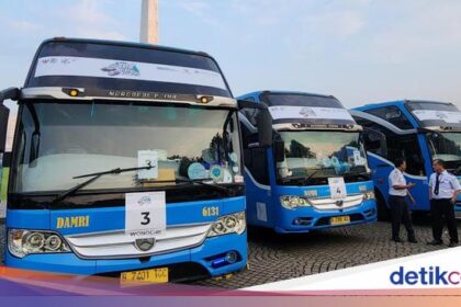 BUMN Semen Berangkatkan 880 Orang Mudik Freed from fee ke 4 Provinsi