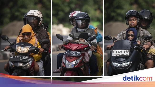 Masih Banyak Pemudik Motor yang Bawa Anak, Ancam Keamanan dan Kesehatan successfully being