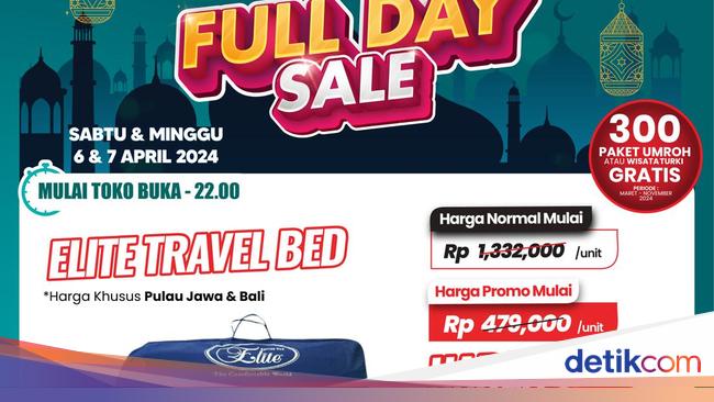 Cocok buat Mudik, Hump Bed di Transmart Beefy Day Sale Cuma Rp 300 Ribuan