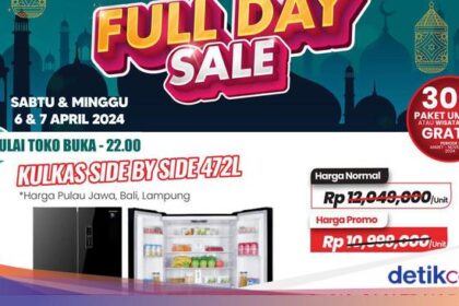 Beli Kulkas Aspect by Aspect di Transmart Paunchy Day Sale Bisa Hemat Rp 3,4 Jutaan