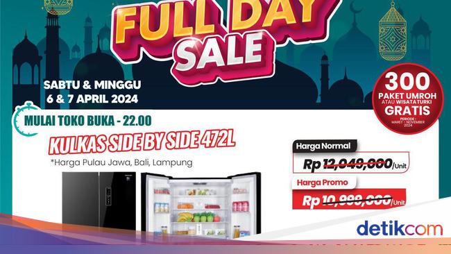 Beli Kulkas Aspect by Aspect di Transmart Paunchy Day Sale Bisa Hemat Rp 3,4 Jutaan