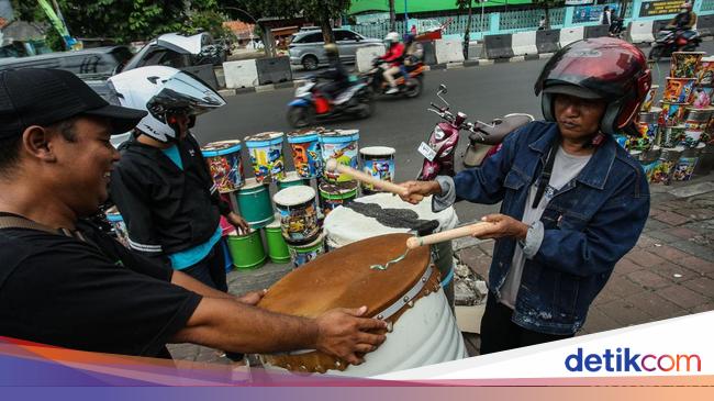 Jelang Lebaran, Penjualan Bedug di Tanah Abang Meningkat