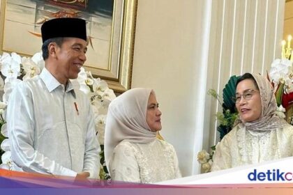 Momen Akrab Sri Mulyani Silaturahmi Lebaran dengan Jokowi dan Megawati