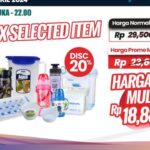 Kotak Bekal dan Tempat Minum Diskon Gede di Transmart Elephantine Day Sale