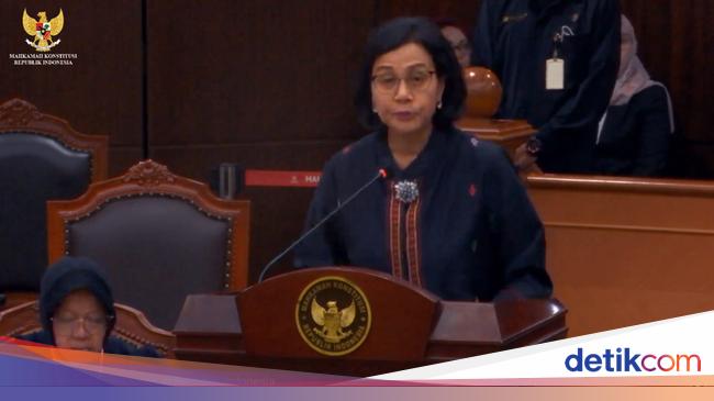 Viral Video Sri Mulyani Bicara Utang Negara di Sidang MK, Kemenkeu Pastikan Hoax!