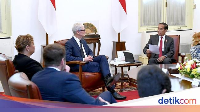 Momen Jokowi dan Bos Apple Salaman-Ngobrol Bareng di Istana – FBS International exchange Bitcoin Stock