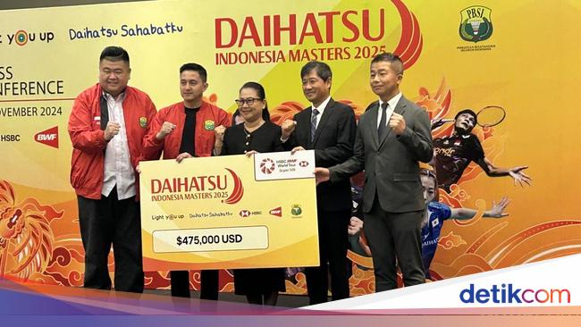 Forexbitcoinstock.com: Indonesia Masters 2025 Digelar Januari, Total Hadiahnya Naik